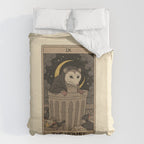 The Hermit - Possum Tarot Duvet Cover Gallery Image 6