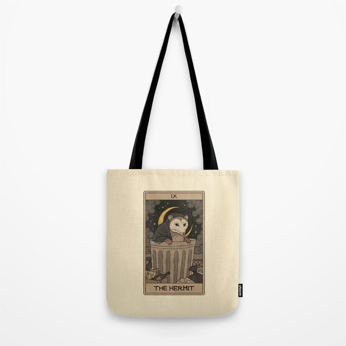 The Hermit - Possum Tarot Tote Bag Gallery Image 2
