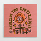 Made In Indiana Wood Wall Art Gallery Image 1