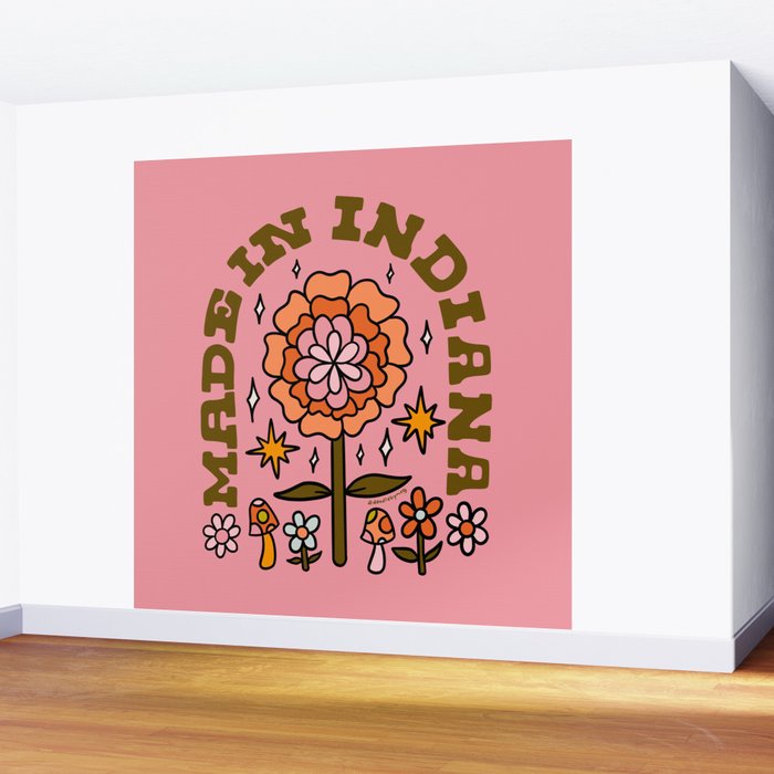 Made In Indiana Wall Mural Gallery Image 2