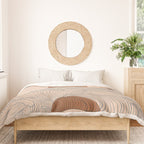 Vintage abstract landscape the great wave ocean sunset moon Duvet Cover Gallery Image 3