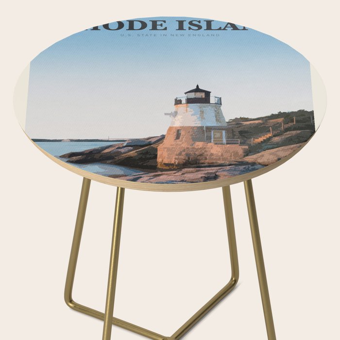 Visit Rhode Island Side Table Gallery Image 2