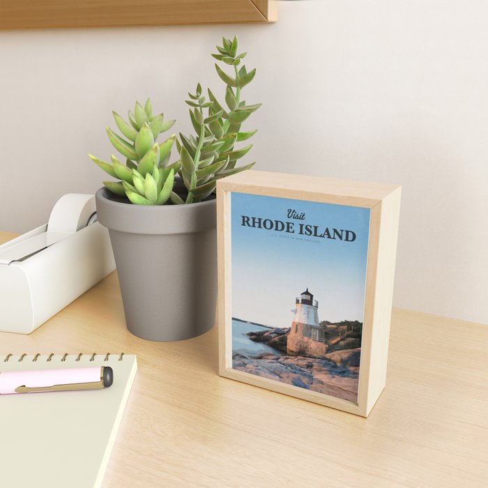 Visit Rhode Island Mini Art Print Gallery Image 2