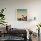 Visit Rhode Island Wood Wall Art Gallery Image 2
