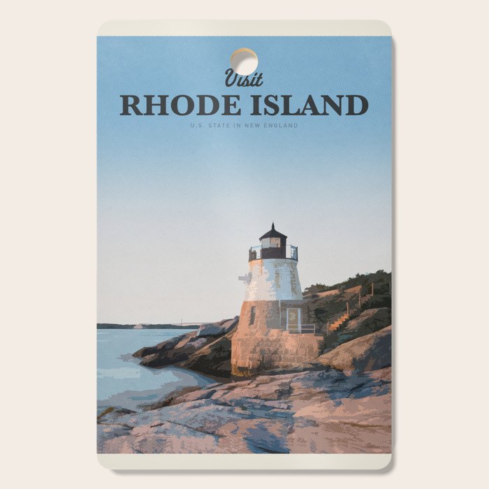 Visit Rhode Island Cutting Board Gallery Image 1