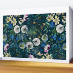 Chintzy Florals II Wall Mural Gallery Image 2