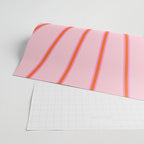 Sun Print Sunrise Sunshine Pastel Pink And Orange Retro Sun Wall Art Vintage Boho Modern Abstract Wrapping Paper Gallery Image 2