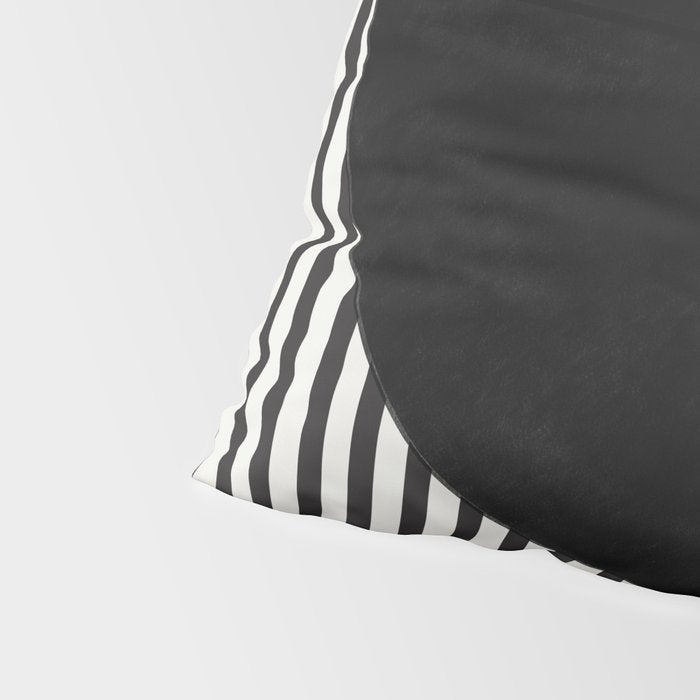 Stripes and Circle, Bauhaus Style  Pillow Sham Gallery Image 4
