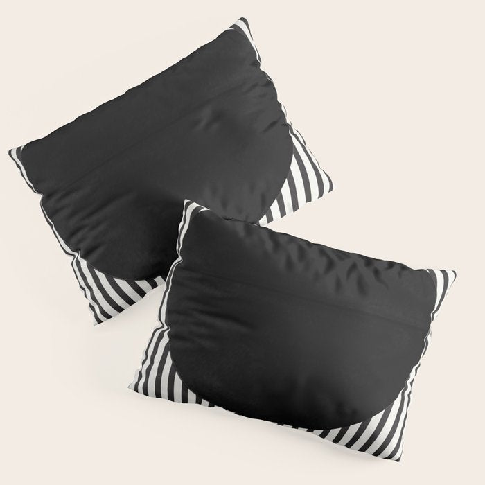 Stripes and Circle, Bauhaus Style  Pillow Sham Gallery Image 3