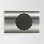 Stripes and Circle, Bauhaus Style  Rug Gallery Image 2
