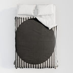 Stripes and Circle, Bauhaus Style  Comforter Gallery Image 6
