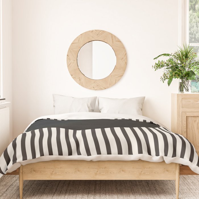 Stripes and Circle, Bauhaus Style  Duvet Cover Gallery Image 3