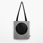 Stripes and Circle, Bauhaus Style  Tote Bag Gallery Image 2