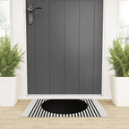 Stripes and Circle, Bauhaus Style  Welcome Mat Gallery Image 3