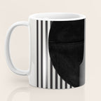 Stripes and Circle, Bauhaus Style  Coffee Mug Gallery Image 3