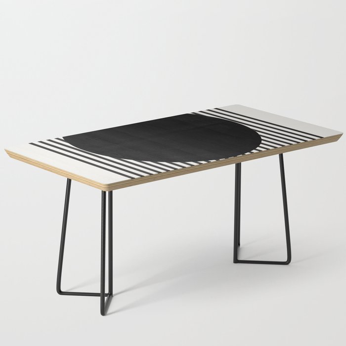 Stripes and Circle, Bauhaus Style  Coffee Table Gallery Image 1