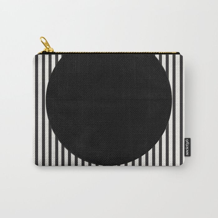 Stripes and Circle, Bauhaus Style  Carry All Pouch Gallery Image 1
