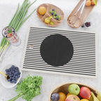 Stripes and Circle, Bauhaus Style  Cutting Board Gallery Image 2