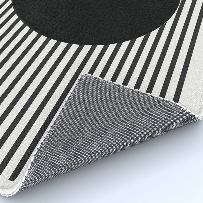 Stripes and Circle, Bauhaus Style  Rug Gallery Image 4