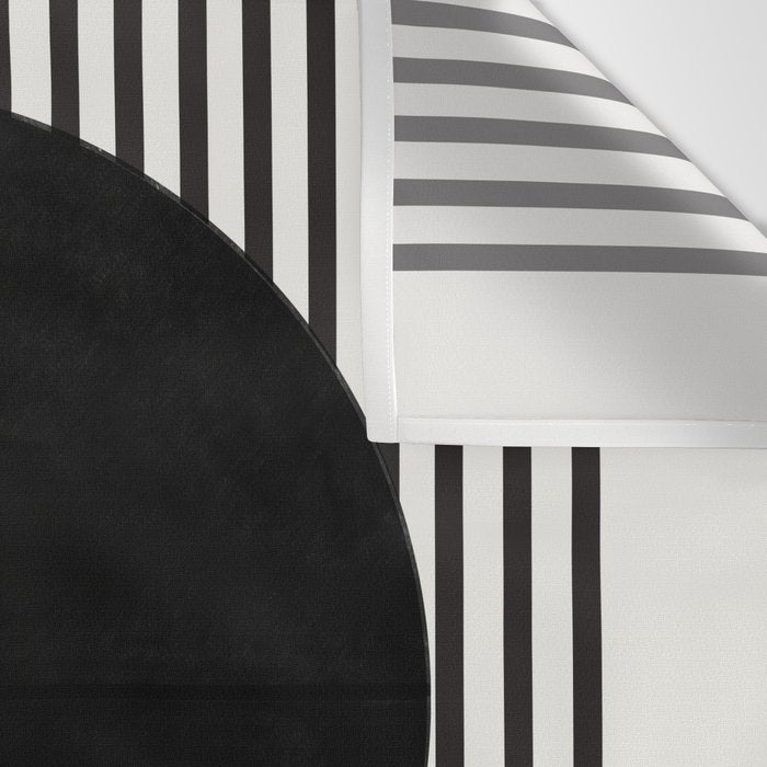Stripes and Circle, Bauhaus Style  Wall Tapestry Gallery Image 3
