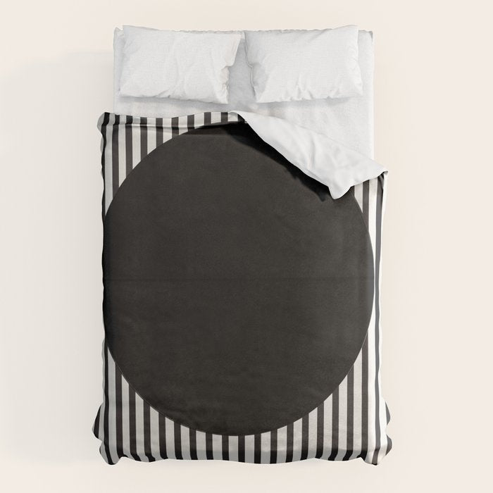 Stripes and Circle, Bauhaus Style  Duvet Cover Gallery Image 6