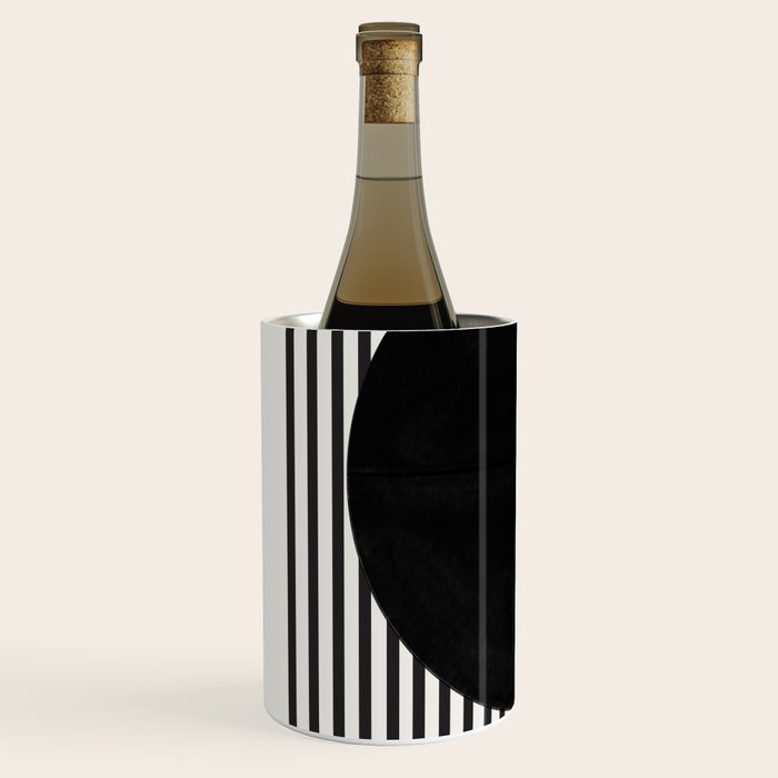 Stripes and Circle, Bauhaus Style  Wine Chiller Gallery Image 2