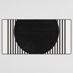 Stripes and Circle, Bauhaus Style  Desk Mat Gallery Image 3