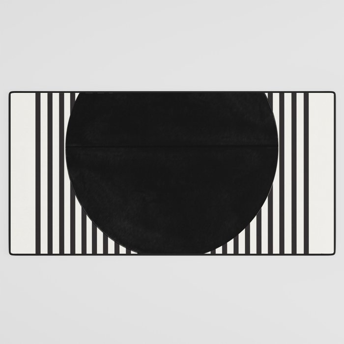 Stripes and Circle, Bauhaus Style  Desk Mat Gallery Image 3