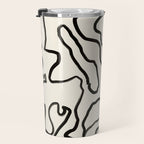 Abstract line art 154 Travel Mug Gallery Image 3