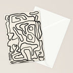 Abstract line art 154 Stationery Card Gallery Image 2