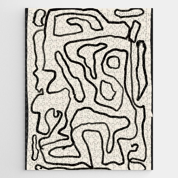 Abstract line art 154 Jigsaw Puzzle Gallery Image 1