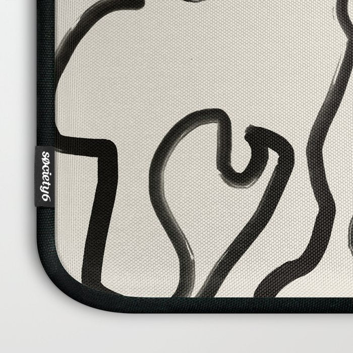 Abstract line art 154 Laptop Sleeve Gallery Image 3