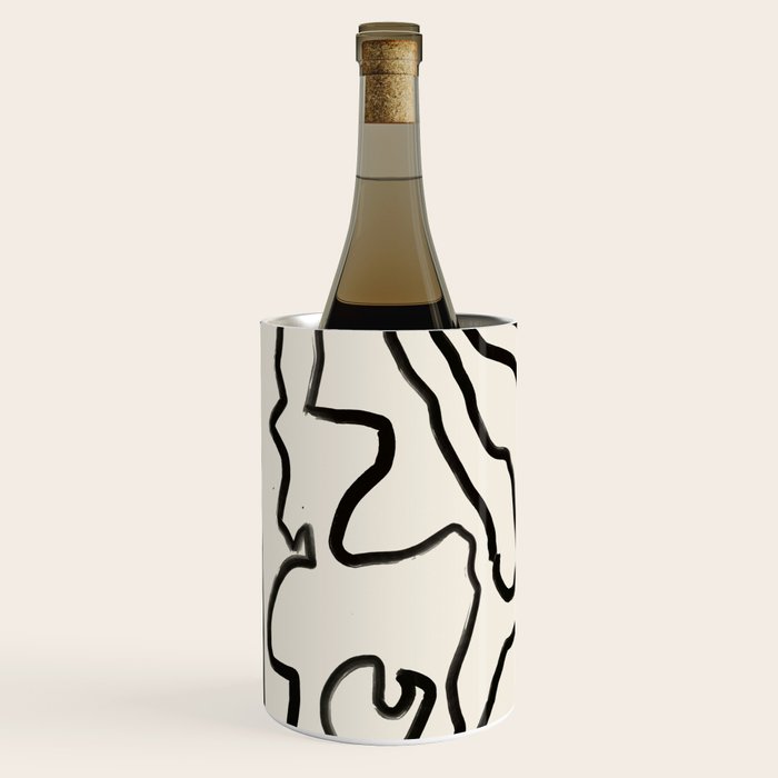 Abstract line art 154 Wine Chiller Gallery Image 2