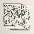Abstract line art 154 Wrapping Paper Gallery Image 3