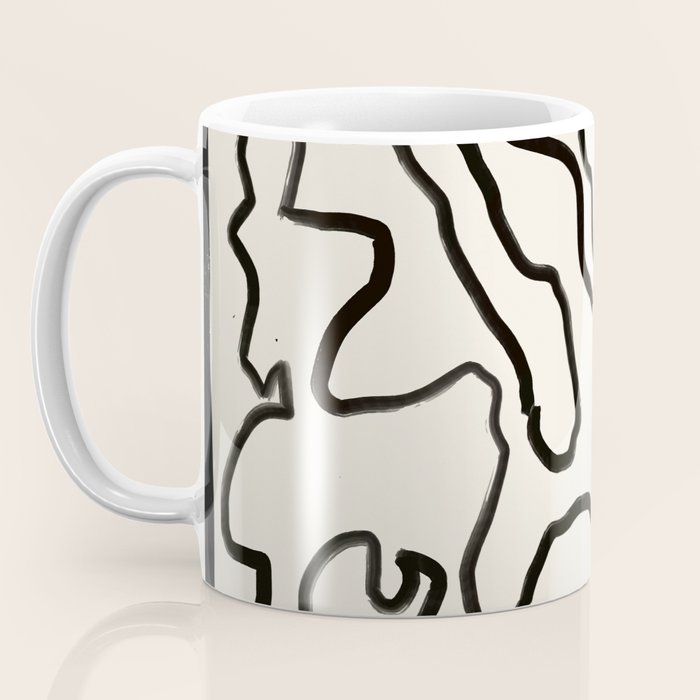 Abstract line art 154 Coffee Mug Gallery Image 3