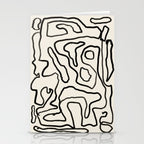 Abstract line art 154 Stationery Card Gallery Image 2