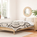 Abstract line art 154 Duvet Cover Gallery Image 2