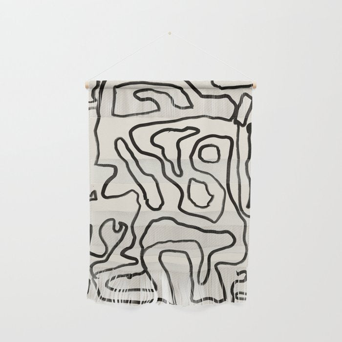 Abstract line art 154 Wall Hanging Gallery Image 1