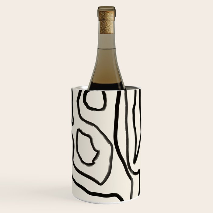 Abstract line art 154 Wine Chiller Gallery Image 3