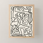 Abstract line art 154 Mini Art Print Gallery Image 1
