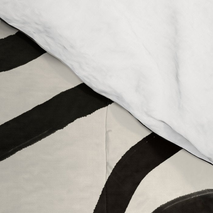 Abstract line art 154 Comforter Gallery Image 4