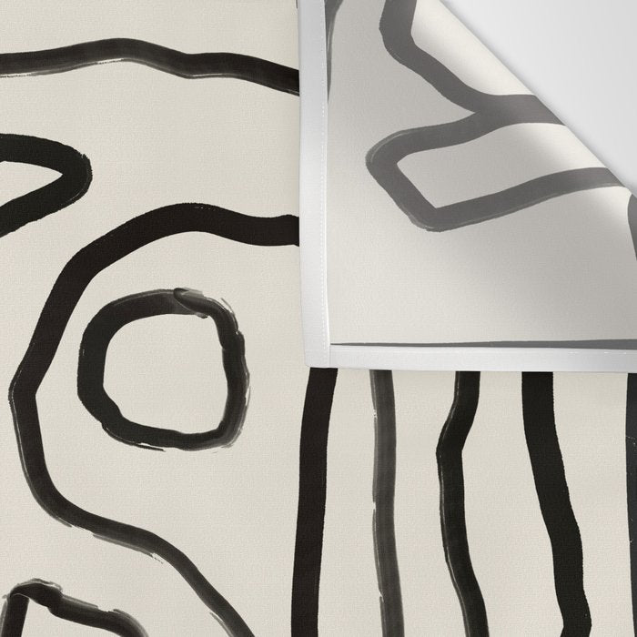 Abstract line art 154 Wall Tapestry Gallery Image 3