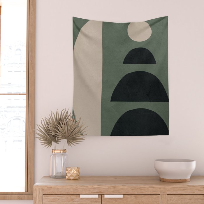 Abstract Balance 2 Wall Tapestry Gallery Image 2