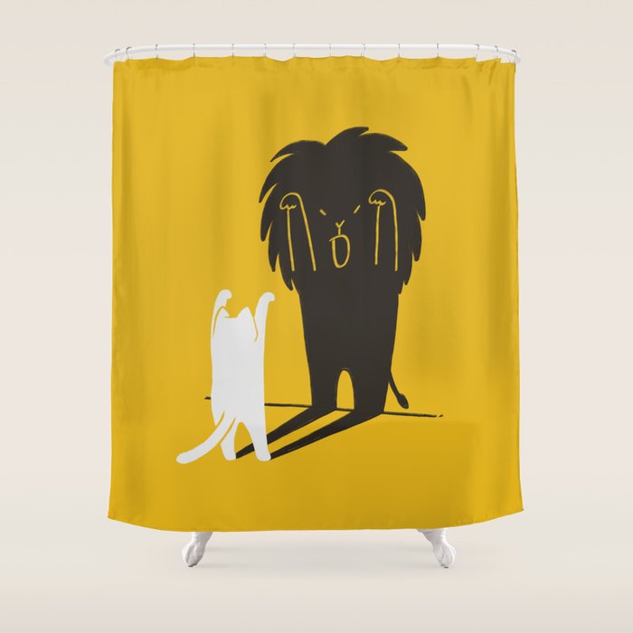 You are ROARsome Shower Curtain Gallery Image 1