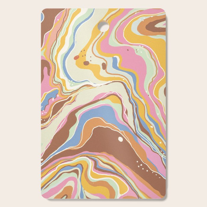 Retro marble #2 Cutting Board Gallery Image 1