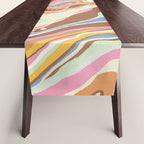 Retro marble #2 Table Runner Gallery Image 1