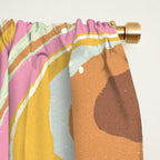 Retro marble #2 Window Curtain Gallery Image 2