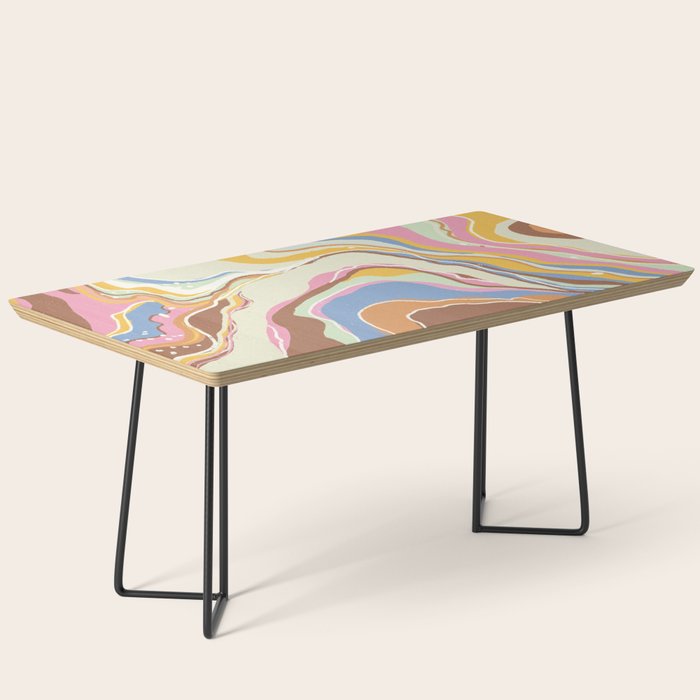 Retro marble #2 Coffee Table Gallery Image 1