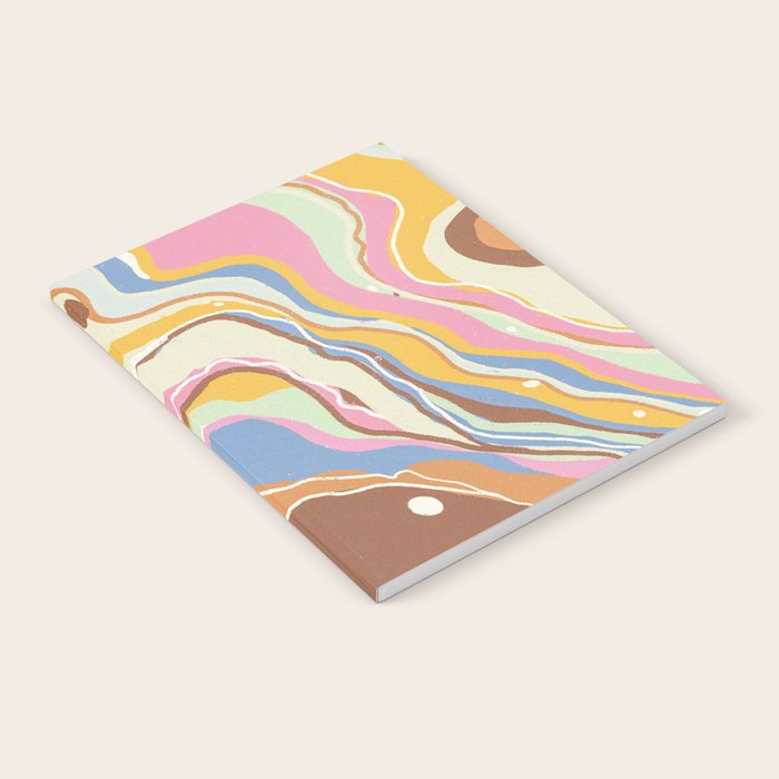 Retro marble #2 Notebook Gallery Image 1