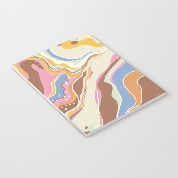 Retro marble #2 Notebook Gallery Image 3